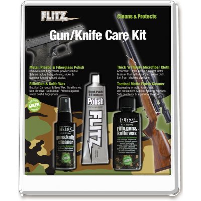 Flitz Knife Care Kit na ošetření nožů a střelných zbraní 4 ks – Hledejceny.cz