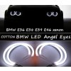 Exteriérové osvětlení Angel Eyes kroužky BMW E36 E38 E39 E46 xen COTTON - bílá