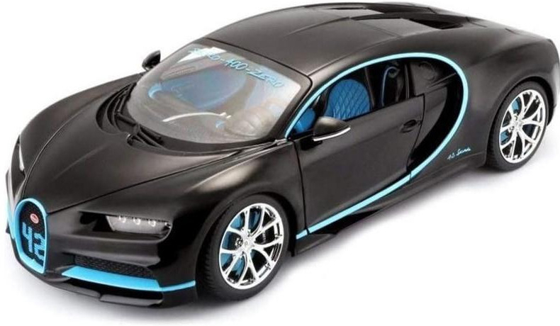 Bburago Bugatti Chiron Montoya 42 Černé 1:18 od 1 165 Kč