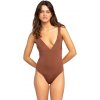 Roxy Silky Island One Piece hnědé