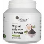 Aliness Kokosové aktivní uhlí v prášku 200 g – Hledejceny.cz