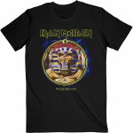 Iron Maiden tričko Powerslave Mummy Circle black – Hledejceny.cz