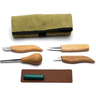 BeaverCraft řezbářská sada Woodcarving Set of 4 Knives – Zbozi.Blesk.cz