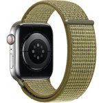 Eternico Airy pro Apple Watch 42mm / 44mm / 45mm Green Fig and Brown edge AET-AWAY-GrFiB-42 – Zboží Živě