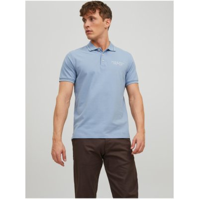 Jack & Jones pánské polo tričko Archie světle modré