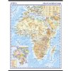 Nástěnné mapy Afrika - nástěnná zeměpisná mapa 1:10 mil.