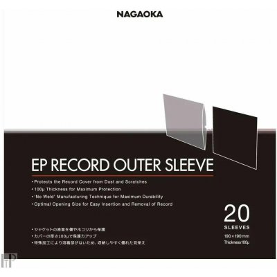 Nagaoka EP Jacket Cover JC20EP – Zboží Živě