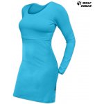 Jožánek kojicí šaty Elena dlouhý rukáv tyrkysové – Zboží Dáma