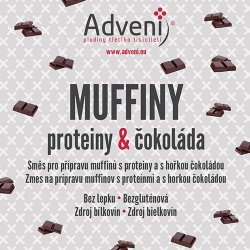 Muffiny proteiny & čokoláda směs 280 g