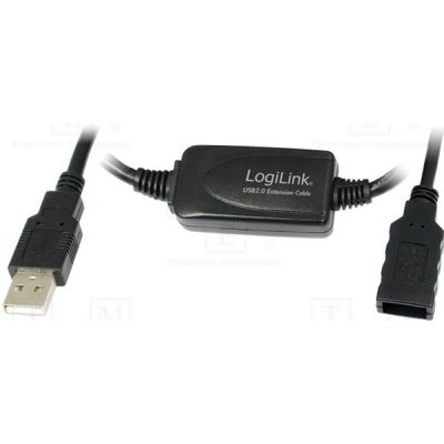 Logilink UA0145 Repeater USB, USB 1.1,USB 2.0, USB A zásuvka, USB A vidlice, 15m – Zbozi.Blesk.cz