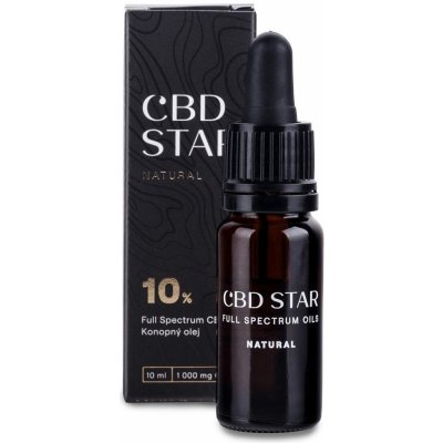 CBD Star “NATURAL” OLEJ 10% CBD 10 ml