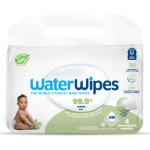 Water Wipes 99,9 % vody vlhčené ubrousky 4 x 60 ks – Zboží Dáma