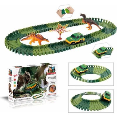 Mustar Variabilní dráha s dinosaury 100 dílů – Hledejceny.cz