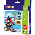 Playbox Zažehlovací korálky- Piráti 2000ks korálků, předlohy, deska 15x15cm – Zboží Dáma