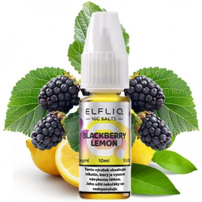 Elf Bar Elfliq Blackberry Lemon 10 ml 20 mg – Zboží Mobilmania