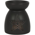 Mani Bhadra Aroma lampa Pentagram Černá 10 x 9 x 9 cm – Zbozi.Blesk.cz