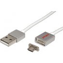 Roline 11.02.8312 USB 2.0, USB A(M) - magnetický micro USB B(M), 1m