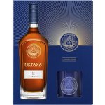 Metaxa 12* 40% 0,7 l (kazeta 2 sklenice) – Zboží Dáma