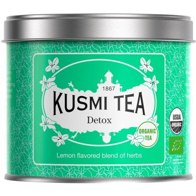 Kusmi Tea Sypaný bio organický bylinný čaj Detox 100 g – Zbozi.Blesk.cz