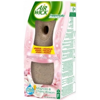 Air Wick Freshmatic Magnolie & Třešeň, automatický sprej, strojek + náplň 250 ml