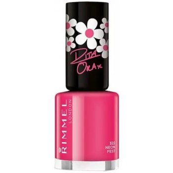 Rimmel London 60 Seconds Nail Polish By Rita Ora 322 Neon Fest 8 ml