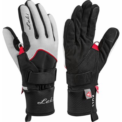 Leki Nordic Thermo Shark lady white/black/red 21/22 – Zboží Dáma