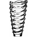 Crystalite Bohemia Skleněná váza Wave 340 mm – Zboží Dáma