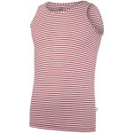 Little Angel tílko tenké junior Outlast pruh bordový – Zboží Dáma