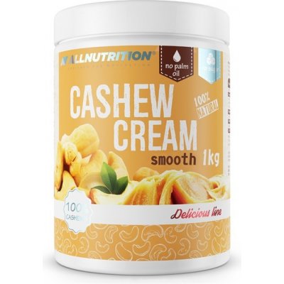 ALLNUTRITION Cashew Cream Smooth 1 kg – Zboží Mobilmania