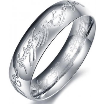 Ocelový prsten moci z Pána prstenů OLW60
