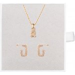 Franco Bene Pozlacený set s přívěskem medvídka 2246 – Sleviste.cz