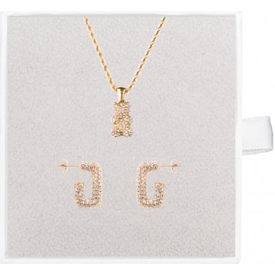 Franco Bene Pozlacený set s přívěskem medvídka 2246 – Sleviste.cz