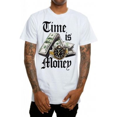 Mafioso tričko hardcore TIME IS MONEY černá