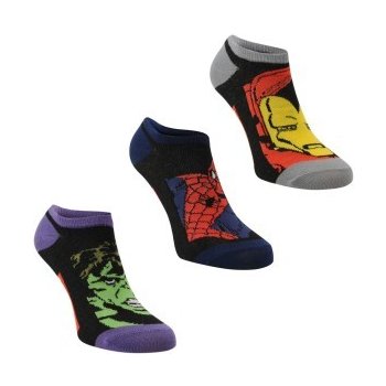 Marvel 3 Pack Crew Socks Child dětské ponožky