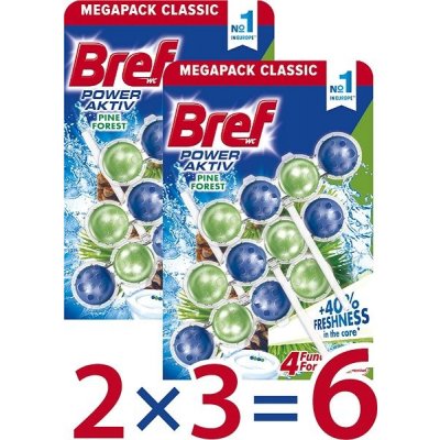 Bref Power Aktiv Pine 6 x 50 g – Hledejceny.cz