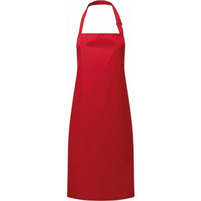 Premier Workwear Voděodolná pracovní zástěra odolná vůči bělícím prostředkům červená Pantone 201C 72x86cm PW115 – Hledejceny.cz