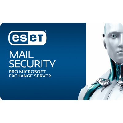 ESET Mail Security pro Microsoft Exchange Server, 5 lic. 1 rok (NODEXC005N1) – Hledejceny.cz