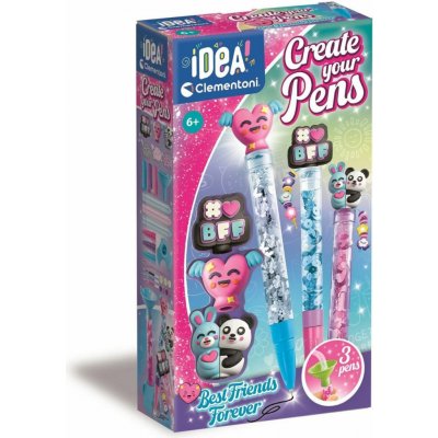 Clementoni IDEA Kreativní sada pro výrobu per Nejlepší přátelé – Hledejceny.cz