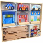 Excellent Dřevěná autodráha pro děti Formule – Zboží Mobilmania