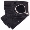Rukavice, ochranné pomůcky Špongr Pánské kožené řidičské rukavice Lucas BP černé s béžovými detaily