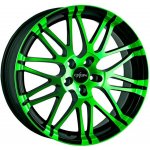 OXIGIN 14 10x22 5x112 ET35 neon green polished – Hledejceny.cz