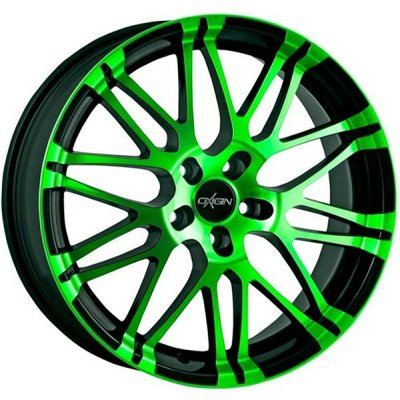 OXIGIN 14 10x22 5x112 ET35 neon green polished – Hledejceny.cz