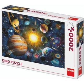 Dino Sluneční soustava 2000 dílků