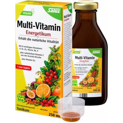 Salus Bio bylinné tonikum Multivitamin Energeticum 250 ml – Hledejceny.cz