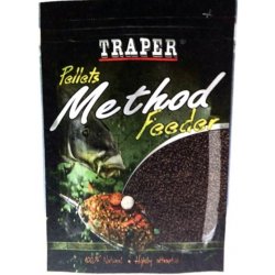 Traper Pelety Method Feeder 500g 2mm Černý Halibut