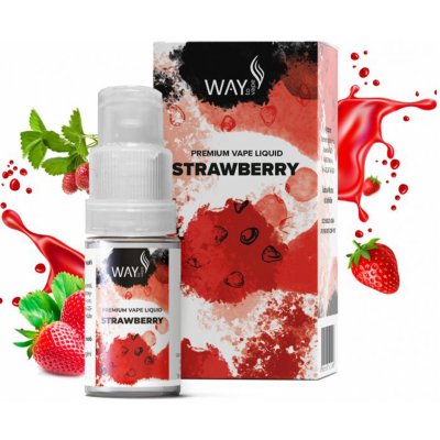 Way To Vape Strawberry 10 ml 12 mg – Zboží Mobilmania
