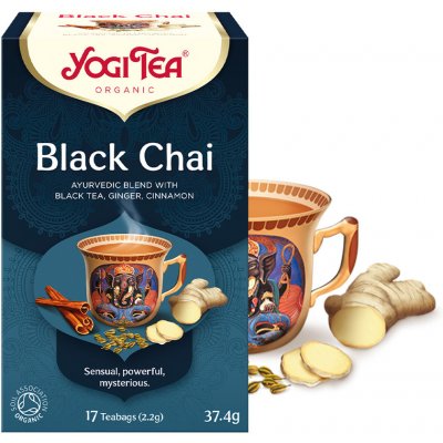 Yogi Tea BIO Čaj Black Chai 17 x 2.2 g – Zboží Dáma