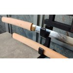 Munenori Shirasaya Katana T10 steel hitatsura hamon – Hledejceny.cz