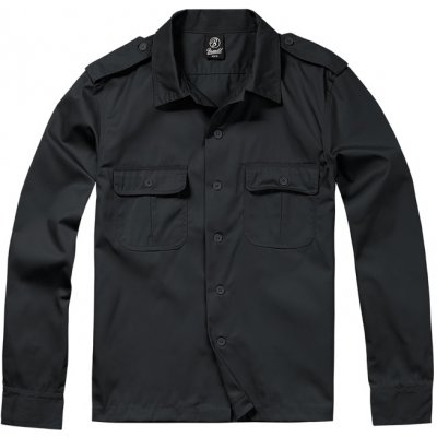 Brandit US košile dlouhý rukáv černá – Hledejceny.cz