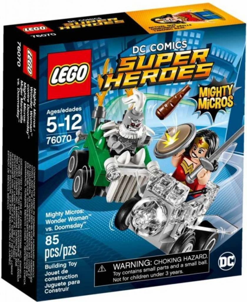 LEGO® Super Heroes 76070 Mighty Micros: Wonder Woman vs. Doomsday